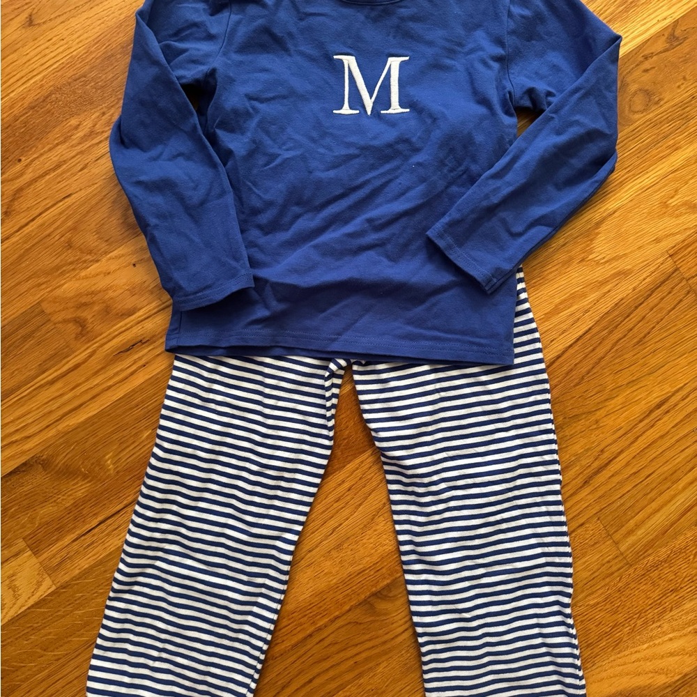 Blue Striped Kids Outfit